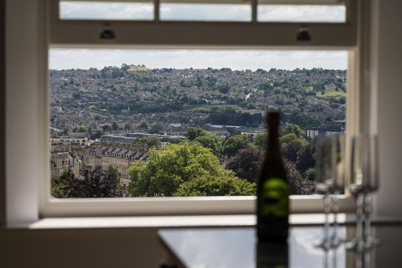 Bath Penthouse With Amazing Views And Lift Access Apartment Bagian luar foto